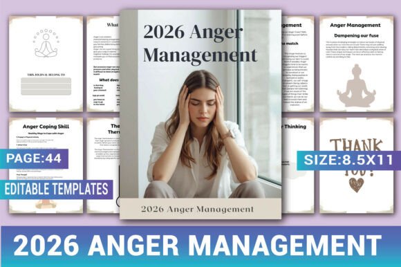 2026 Anger Management Planner