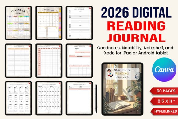 2026 Digital Reading Journal: A Comprehensive Guide for Book Lovers
