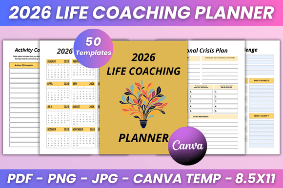2026 Life Coaching Planner Kdp Interior: A Comprehensive Guide for Coaches and Clients