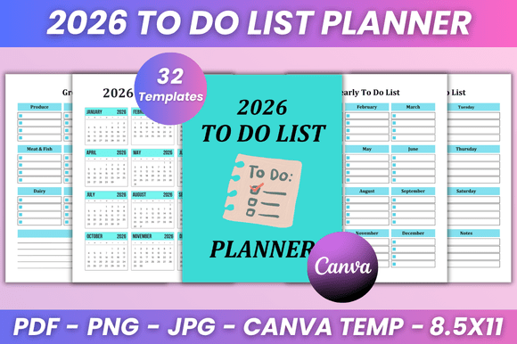 2026 To Do List Planner Kdp Interior: A Practical Tool for Organized Living