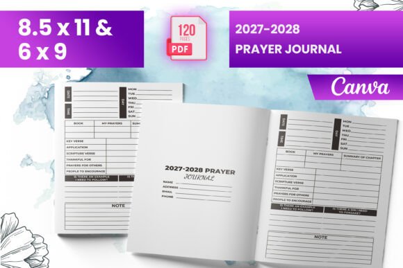 2027-2028 Prayer Journal KDP