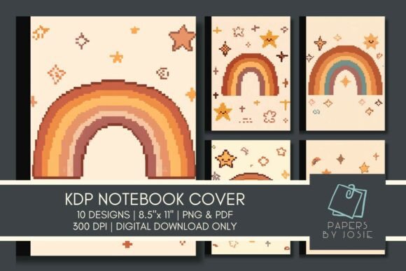 Cute Rainbow KDP Notebook Cover: A Must-Have for Your KDP Business