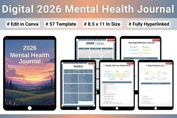 Digital 2026 Mental Health Journal