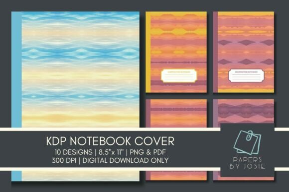 Sky Inspired KDP Notebook Cover