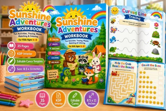 Sunshine Adventures Workbook: A Fun and Educational Tool for Early Learners